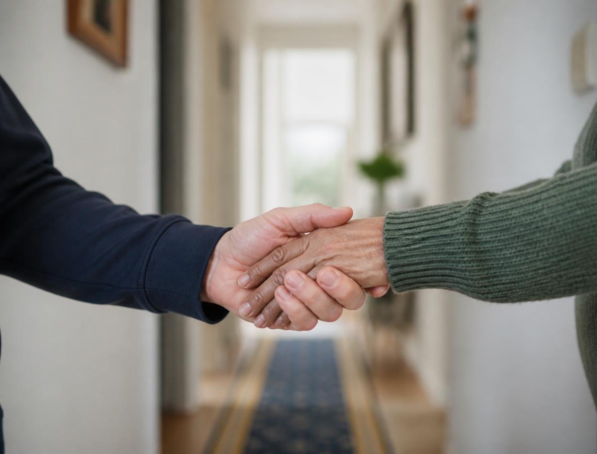Accompagnement humain et bienveillant lors d'une intervention de nettoyage